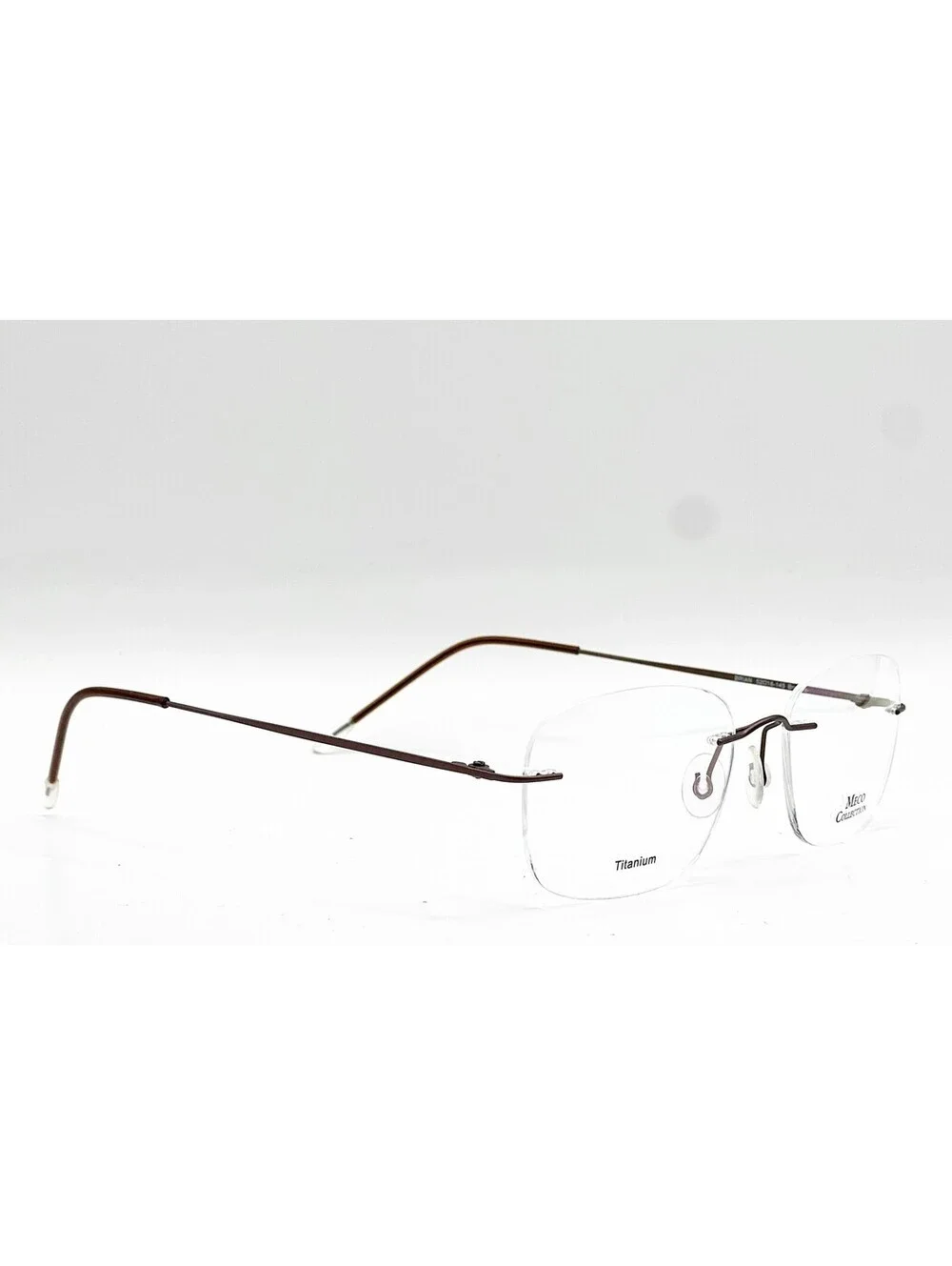 Meco Collection Brian Polished Bronze Authentic Eyeglasses 52-18-145